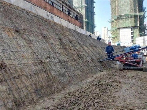 桦川建筑边坡支护
